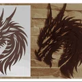Tranh treo tường Đầu Rồng (Dragon Head Wall Art) - Thumbnail 6