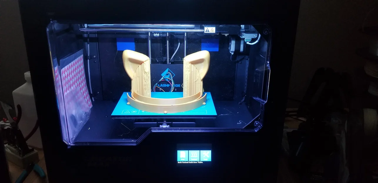 Prusa Face Shield kèm tai thú ngộ nghĩnh - Image 2