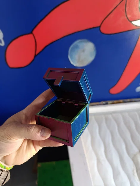 Minecraft - Rương (Chest) mở được, rỗng để làm hộp đựng - Image 1