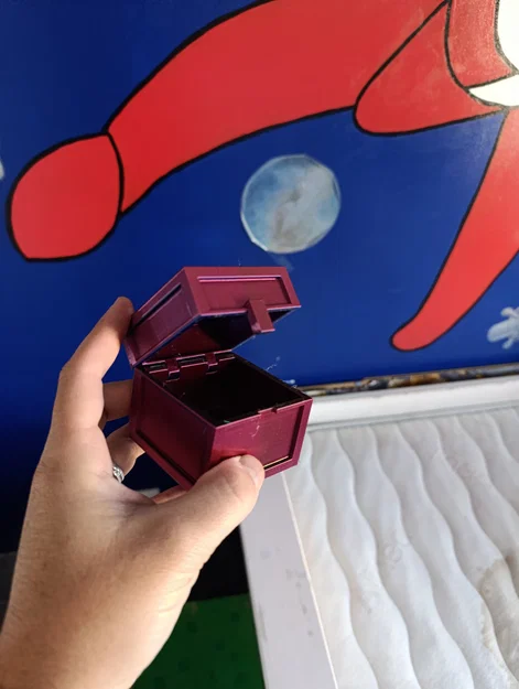 Minecraft - Rương (Chest) mở được, rỗng để làm hộp đựng - Image 4