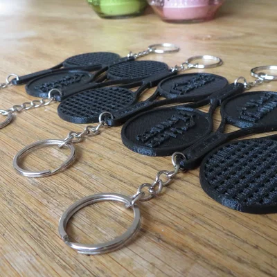 Móc khóa tennis (Tùy biến)