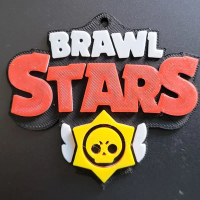 Móc treo móc khóa logo Brawl Stars