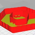 Chậu tự tưới nước (in 1 lần kiểu Spiral Vase/Vase Mode) - Thumbnail 5
