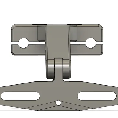 Giá đỡ đèn hậu gắn yên xe đạp chắc chắn, dễ lắp đặt bằng 3D Printing