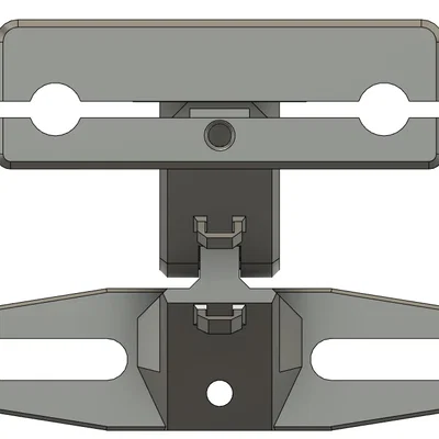 Giá đỡ đèn hậu gắn yên xe đạp chắc chắn, dễ lắp đặt bằng 3D Printing