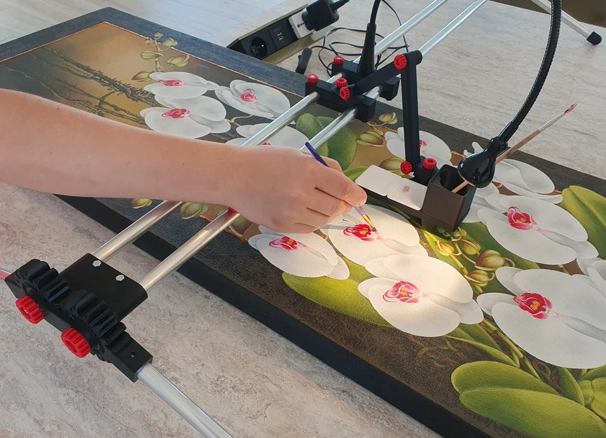 Workshop Bridge – Cầu đỡ tay làm việc cho canvas/PCB - Image 1