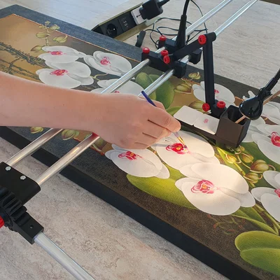 Workshop Bridge – Cầu đỡ tay làm việc cho canvas/PCB