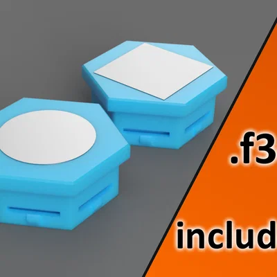 Insert nam châm Honeycomb (HSW) nhiều biến thể, Parametric