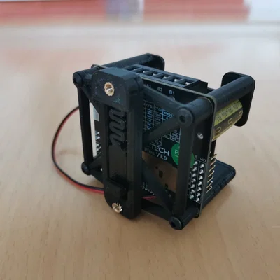 BTT TMC 5160T / TMC5160T Plus (w/o case) - Ống gió quạt 3010 + adapter gắn DIN rail