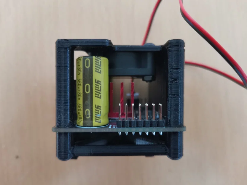 BTT TMC 5160T / TMC5160T Plus (w/o case) - Ống gió quạt 3010 + adapter gắn DIN rail - Image 5
