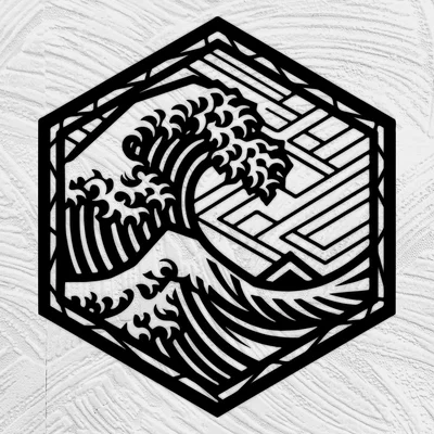 Sóng Lớn Kanagawa (Great Wave Of Kokanow)