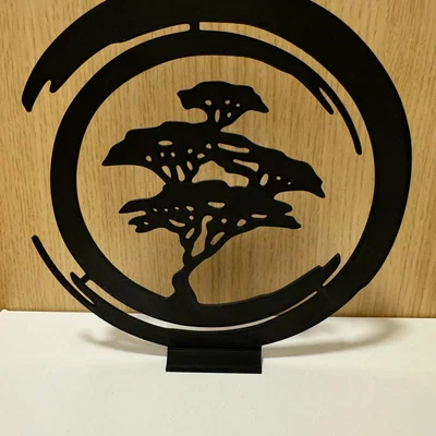 Mô hình trang trí Bonsai phong cách Zen độc đáo