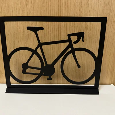 Mô hình trang trí xe đạp 3D - Phụ kiện decor độc đáo cho bàn làm việc