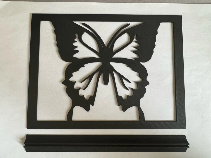Mô hình trang trí hình cánh bướm (Butterfly) thiết kế nghệ thuật - Image 2