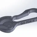 #0064 Carabiner nhỏ gọn siêu chắc + Cord Tensioner [Cam Action, paracord 4mm] - Thumbnail 2