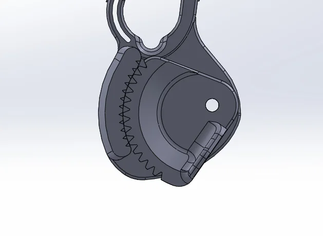 #0064 Carabiner nhỏ gọn siêu chắc + Cord Tensioner [Cam Action, paracord 4mm] - Image 4