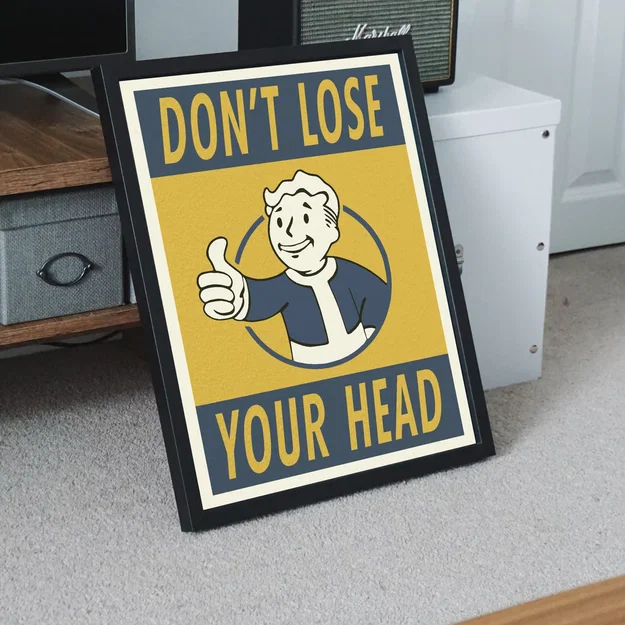 Mini Poster Fallout - Don't Lose Your Head - Image 1