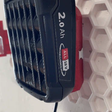 HSW Giá treo pin Bosch 18V DIY & bộ sạc (AL1810CV) cho Honeycomb Wall - Image 5