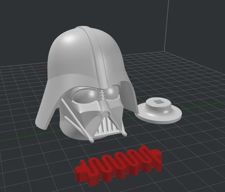 Mô hình Darth Vader Bobblehead lắc lư - Dự án in 3D Star Wars - Image 1
