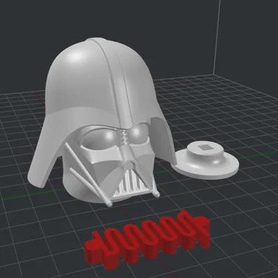 Mô hình Darth Vader Bobblehead lắc lư - Dự án in 3D Star Wars