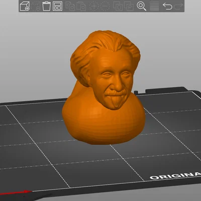 Mô hình chú vịt Albert Einstein Jeep Duck độc đáo cho máy in 3D