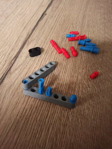 Bộ chốt kết nối Lego Technic in 3D (Lego Technic pin set) - Image 2