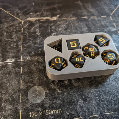 Khay 3D Đựng Xúc Xắc RPG Gọn Gàng Trong Hộp Altoids