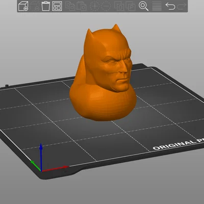 Mô hình 3D Batman Jeep Duck độc đáo để bàn cho người hâm mộ