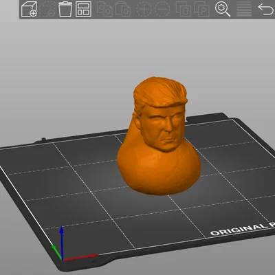 Mô hình chú vịt Donald Trump (Trump Jeep Duck) độc đáo cho máy in 3D