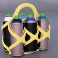 Khay xách 6 lon sơn xịt (6-Pack) – Không cần Supports - Thumbnail 2