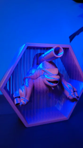Suspended Mega Blastoise – Mẫu string art treo siêu ngầu - Image 1