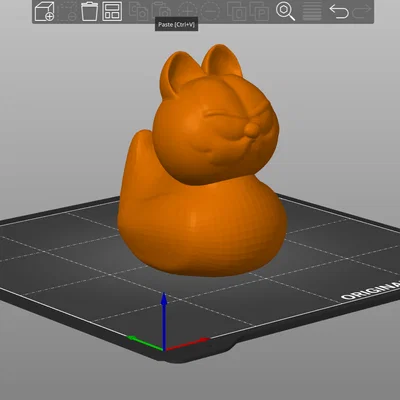 Mô hình 3D Garfield Duck độc đáo - Chú mèo phiên bản vịt con cực đáng yêu