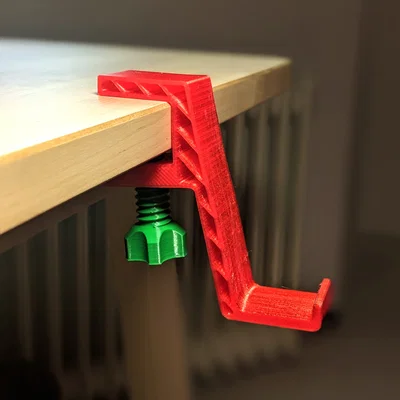 Móc treo tai nghe kẹp bàn - Phụ kiện 3D hữu ích cho góc làm việc