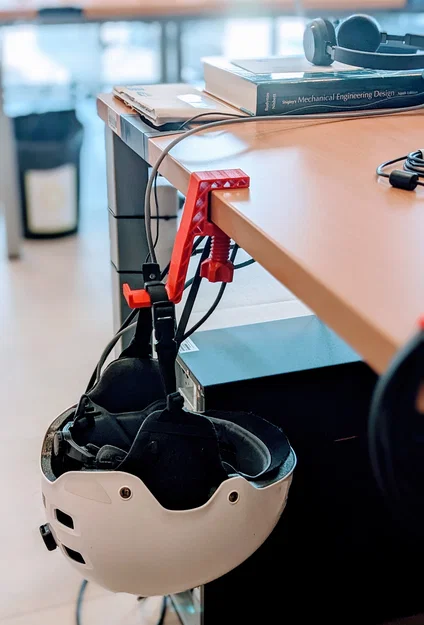 Móc treo tai nghe kẹp bàn - Phụ kiện 3D hữu ích cho góc làm việc - Image 4