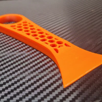 Dụng cụ cạo bàn in 3D Mini với họa tiết tổ ong cực kỳ tiện lợi