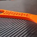 Dụng cụ cạo bàn in 3D Mini với họa tiết tổ ong cực kỳ tiện lợi - Thumbnail 4