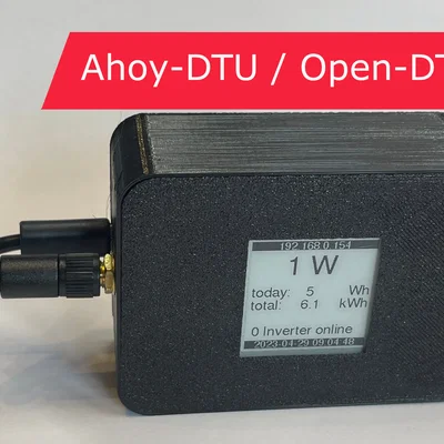 Vỏ Ahoy-DTU / Open-DTU cho màn E-Ink Waveshare