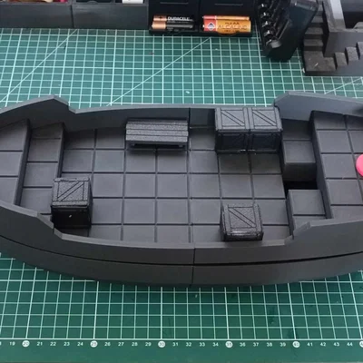 TTRPG - Boat (Thuyền 2 tầng)