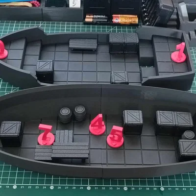 TTRPG - Boat (Thuyền 2 tầng)