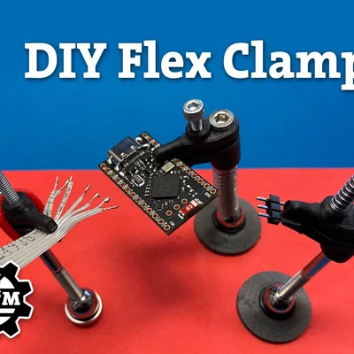 Flex Clamp – Kẹp linh hoạt modular hỗ trợ hàn & làm việc chi tiết nhỏ
