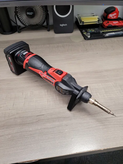 Chân đế giữ mỏ hàn Milwaukee M12 tiện lợi (3D Printed Stand) - Image 1