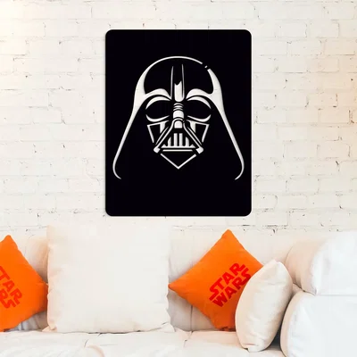 Mô hình treo tường 3D Darth Vader - Star Wars cực chất