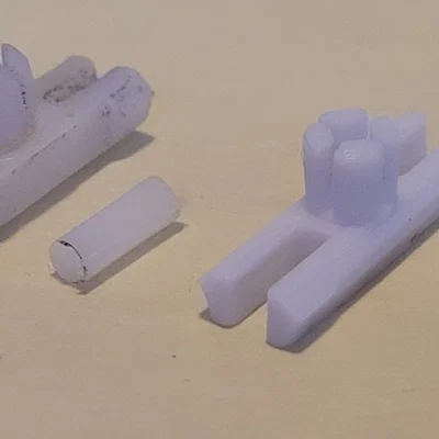 Kẹp nhựa nẹp viền cửa hông cho VW Golf MK1/Jetta MK1 (Trim Moulding Strip Clips)