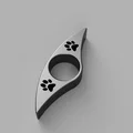Kẹp giữ trang sách hình bàn chân (Book page holder Paws) - Thumbnail 2