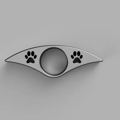 Kẹp giữ trang sách hình bàn chân (Book page holder Paws)