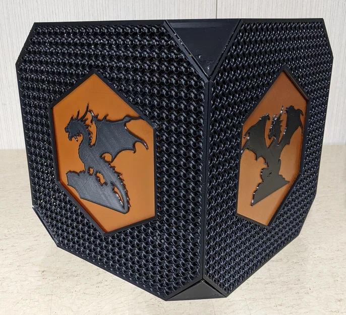 Vỏ PC Dragon Cube mATX dùng nguồn ATX (300mm) - Image 1