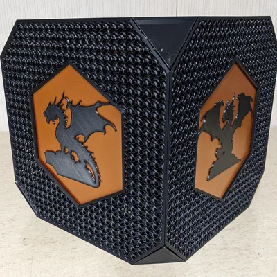 Vỏ PC Dragon Cube mATX dùng nguồn ATX (300mm)