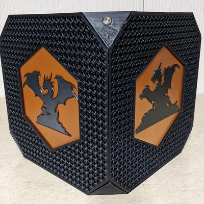 Vỏ PC Dragon Cube mATX dùng nguồn ATX (300mm)
