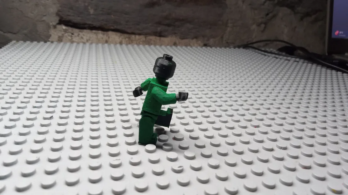 Mô hình nhân vật Lego minifigure tự in 3D đẹp mắt - Image 1