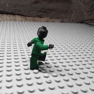Mô hình nhân vật Lego minifigure tự in 3D đẹp mắt